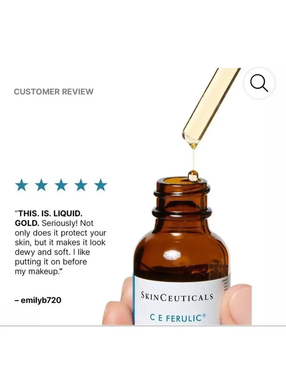 SkinCeuticals CE Ferulic Serum $185 1oz.
